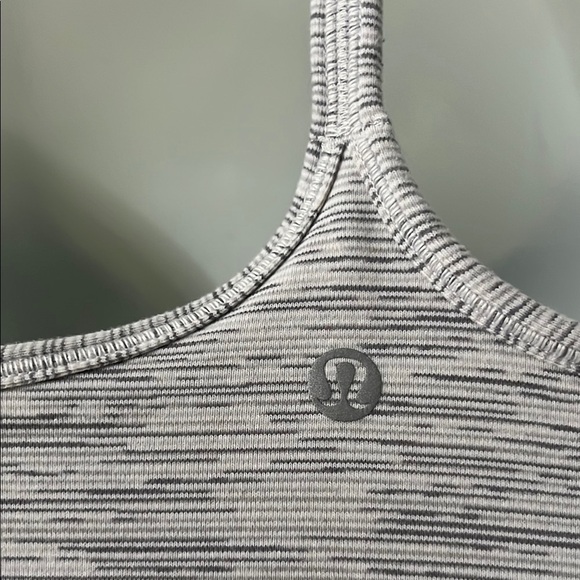 lululemon athletica Gray Striped Tank Top - Picture 7 of 10